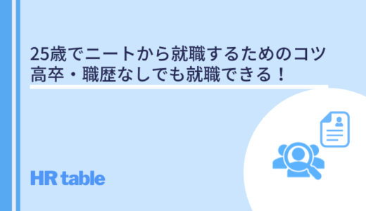 27歳でフリーター 既卒から就職はできない 高卒 職歴なしから正社員になる方法 Hrtable