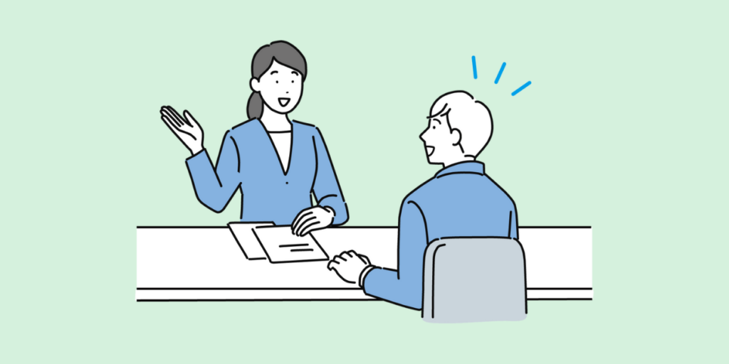転職相談を受ける方法・手順3：オフィスまたは電話・オンラインで転職相談