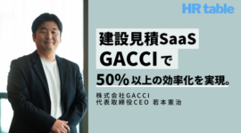建設見積SaaS「GACCI」で50%以上の効率化を実現。活用のメリットを取材！｜株式会社GACCI